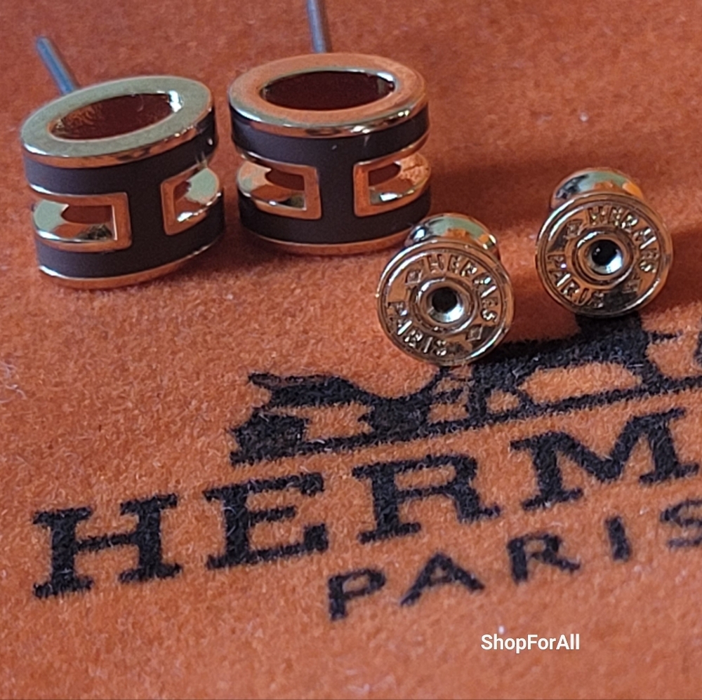 Hermès H MINI POP EARRING - Picture 6 of 12